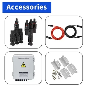 Giá tốt nhất panel năng lượng mặt trời 5 KW 10KW 15KW 20kW 25kw 30Kw bộ hoàn chỉnh 5KW trên hệ thống điện lưới cho nhà kết nối - Product Image 4