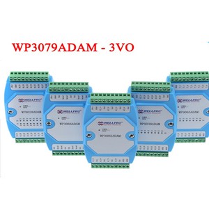 WP3079ADAM 4-20mA 0-10V Analoga us gangs modul/3-Kanal-Spannungsausgangsmodul MODBUS-Kommunikation WP3079ADAM - Product Image 3