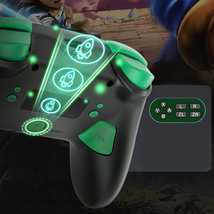 Mit Makro programmierung zum Wecken des NFC Wireless-Controllers für den Nintendo Switch/LED Pro-Game controller - Product Image 3