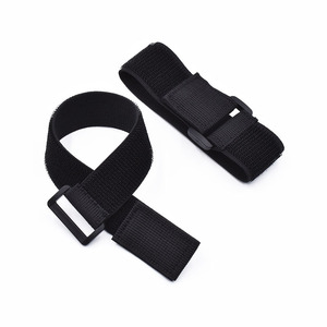 Adjustable Hook and <strong>Loop</strong> Elastic Strap with <strong>Buckle</strong> Releasable Hook and <strong>Loop</strong> Strap Cable Tie with <strong>Buckle</strong> - Product Image 1