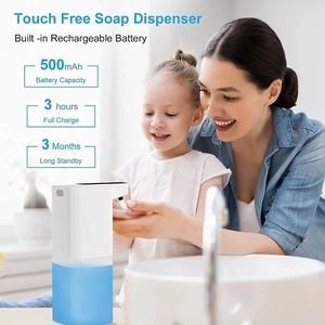 Touchless otomatik köpük sabunluk kızılötesi hareket sensörü otomatik sabunluk mutfak banyo için
