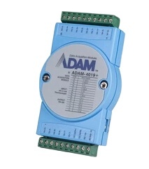 Digitales IO Modbus TCP-Modul RS232/422/485 ADAM-4019 - Product Image 2