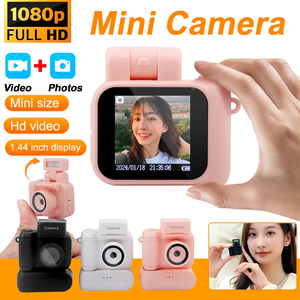 Y4000ミニデジタルフォトカメラ1080Pコンパクトビデオカメラ、液晶画面、フラッシュライト、128 Gbメモリカードをサポート