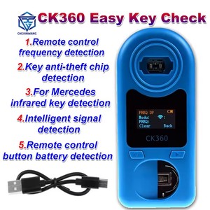 Rilevatore di frequenza chiave automatico CK360 controllo facile controllo telecomando Tester per frequenza 315Mhz-868Mhz & batteria e Chip chiave - Product Image 2
