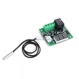 Sensor de controlador de temperatura de termostato de alta precisión W1209, en stock, - Product Image 1