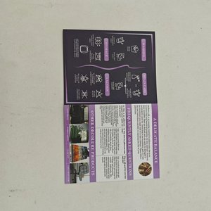 Yeni varış renkli talimatlar kitap baskı katlanmış el ilanı özel kullanıcı kılavuzları kitapçık ürün kataloğu - Product Image 5