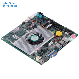 I3HGP core i3 3rd gen processore i3-3217U cpu DDR3 4GB di memoria 128GB MSATA SSD 1HDMI VGA LVDS sottile itx scheda madre - Product Image 1