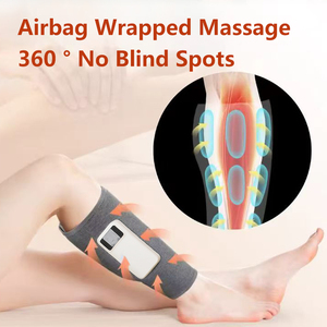Prix usine électrique chauffé relaxant Muscles mollet jambe masseur Portable sans fil pression d'air Compression pied jambe <span class=keywords><strong>Machine</strong></span> - Product Image 2
