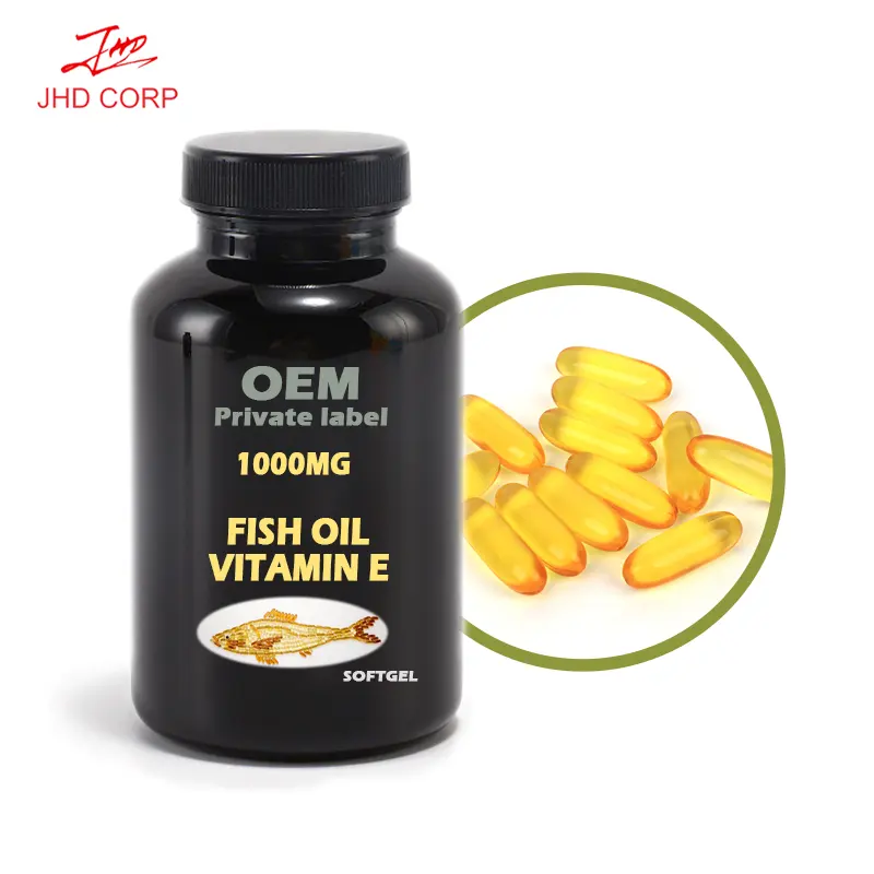 OEM Fish Oil Softgels Capsule 1000mg Omega 3 Fish Oil Softgel Capsules With Private Label Service