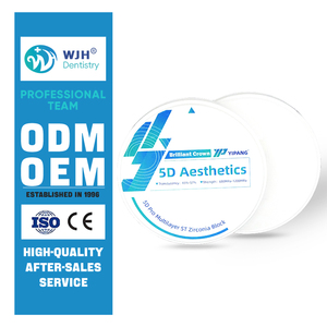 5D Neuer Stil Super Transluzentes Zahnprothesen-Keramikmaterial Dental-Schichtblock Zirkoniumblock für Dentallabore - Product Image 1