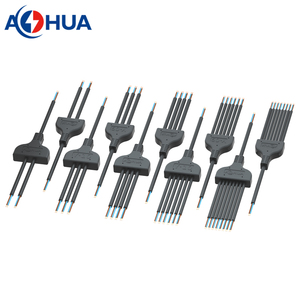 1 a 2 3 4 5 6 Cables de salida Solución de cable Macho Hembra Conector de distribuidor de energía a prueba de agua 2 3 4 Pin - Product Image 5