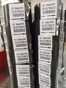 25mm * 100m Alta Qualidade Cortado Rolo Data Codificação Foil Hot Stamping Ribbon para Data Coder