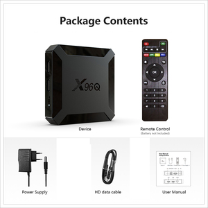 Fabrika fiyat akıllı Tv kutusu Itv Android 10.0 X96Q Allwinner H313 Tvbox Set Top Box - Product Image 2