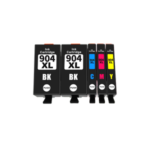 904XL mürekkep kartuşları yedek yazıcı mükemmel (5 paket) HP mürekkep kartuşları için HP 904XL Combo paketi için uyumlu - Product Image 2