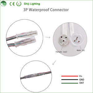 Digital <strong>LED</strong> Light Tube Built in Light <strong>6</strong> Strips 360 Degree Smd <strong>5050</strong> Rgb <strong>Led</strong> DC12V