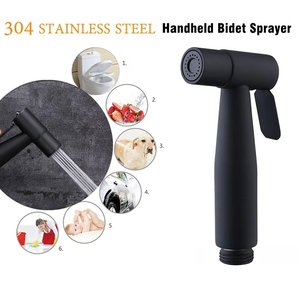Modern Portable <strong>Bidet</strong> Hand Sprayer Set Wall-Mounted for Toilet Cleaning Easy Installation and <strong>Use</strong> for Bathroom <strong>Use</strong>-Shattaf - Product Image 2