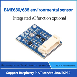 BME680/688環境センサー、温度、湿度、気圧、ガス検出、オプションのAI機能をサポート - Product Image 6