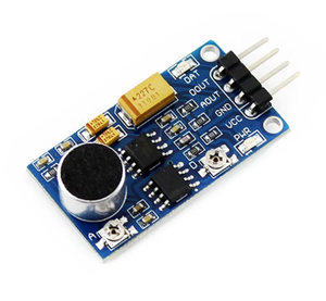 Modulo sensore sonoro modulo di controllo vocale modulo di rilevamento del suono LM386 compatibile con Arduino - Product Image 1