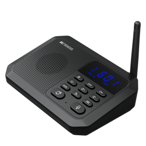 Sistema de intercomunicación de llamada bidireccional UHF inalámbrico, para Enfermería Médica, hospital, oficina, hogar, rango de 1 milla, RetekessTH201