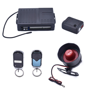 Sistema de alarma universal para coche Sistema de alarma unidireccional para coche Sistema de alarma con sensor de vibración - Product Image 1