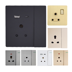 Interruttori per casa residenziale di nuovo Design e presa universale Multi presa presa per interruttore indiano - Product Image 1
