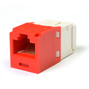 8p8c RJ45梯形千斤顶180度梯形千斤顶6类6a UTP母RJ45模块化8p8c类6类梯形千斤顶 - Product Image 2