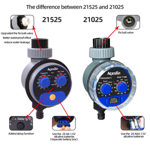 Großhandels preis Smart WiFi Water Timer Automatisches Garten bewässerungs system für den Außenbereich Manueller Frequenz bewässerungs programmierer - Product Image 5