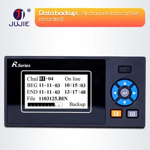 Modbus-registrador de datos de 1-4 canales, Registrador de temperatura, presión, humedad, corriente, USB