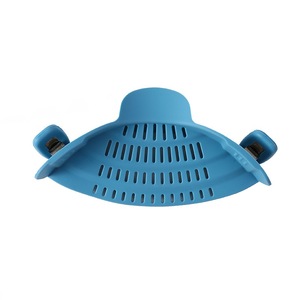 Kitchen Gadget Tool <strong>Strain</strong> <strong>Pot</strong> and Pasta Strainer Adjustable Silicone Clip on Strainer for Pans - Product Image 4