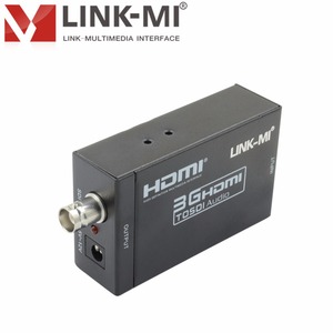 Convertidor Mini HDMI a 3G/HD SDI Compatible con fuente HDMI de 1080P en pantalla BNC Convertidor HDMI a SDI
