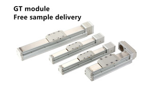 Carril de guía integrado, módulo deslizante de tornillo completamente cerrado, motor de la máquina de plegado derecho, manipulador, Módulo lineal - Product Image 2