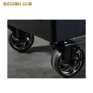 Goldenline 7抽屉金属工具箱滚轮柜，带手动工具组钢滚动工具推车 - Product Image 6