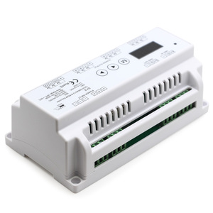D12 DC5-24V 5A 12CH RGBW DMX512 Din Schiene DMX 512 Decoder Konsole DMX Controller