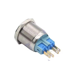 YHJ12-271P wasserdichter nicht beleuchteter Metall-Druckknopf schalter, der wasserdichten IP67-Tastenschalter verriegelt