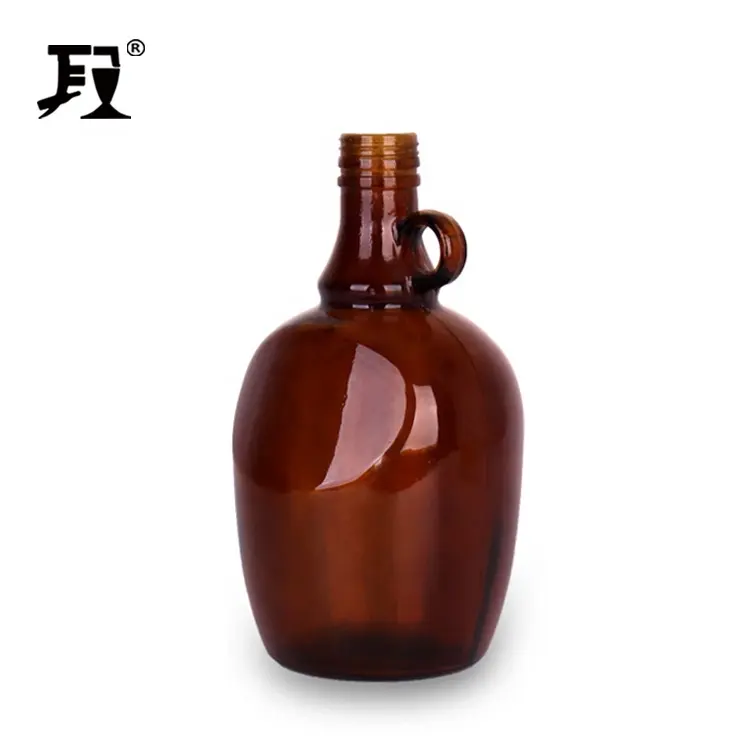 De color botellas de vino de vidrio de vino vacía botella de vidrio para botella de la venta 1000ml