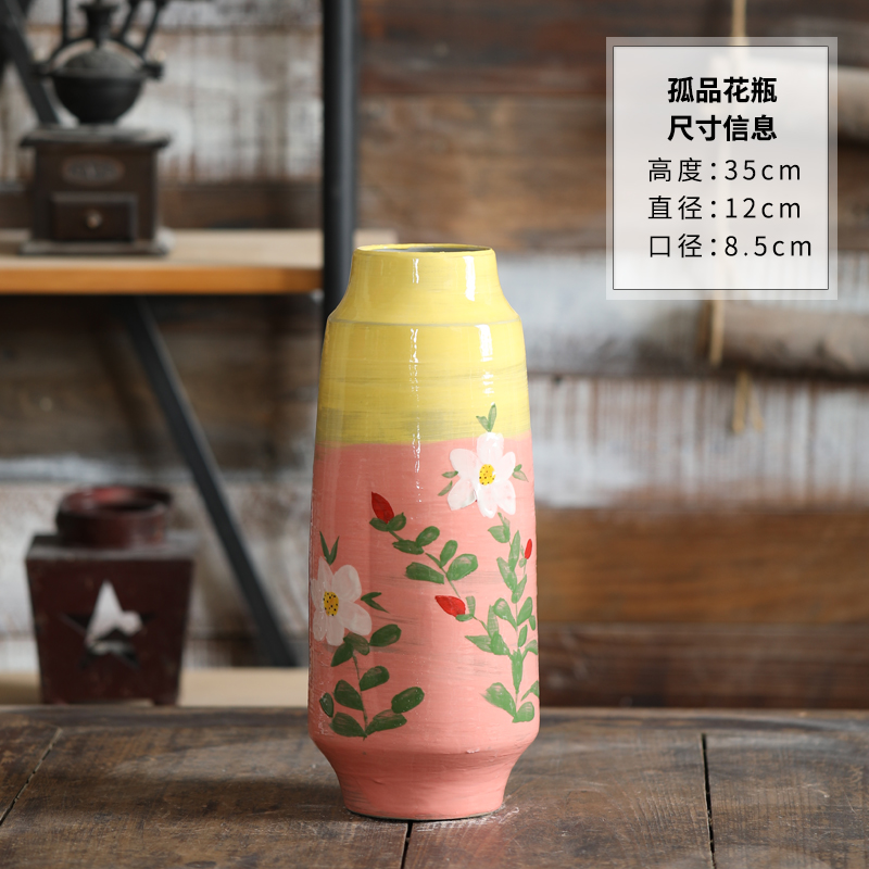 Vase solitaire violet 01