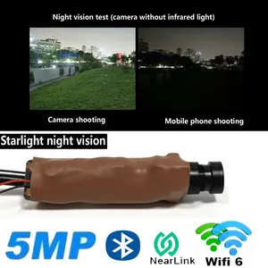 5MP摄像机WiFi 6无线迷你DIY摄像机模块POE运动检测RTSP P2P 512G sd卡蓝牙连接安全 - Product Image 3