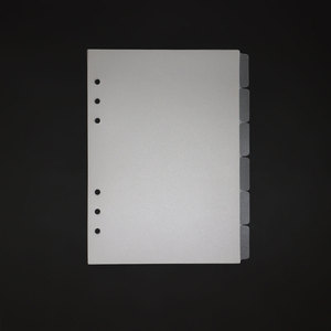 Plastic A5 Binder <strong>Index</strong> Dividers Transparent 6pcs Tab PP <strong>Notebook</strong> Dividers <strong>with</strong> Tabs - Product Image 6