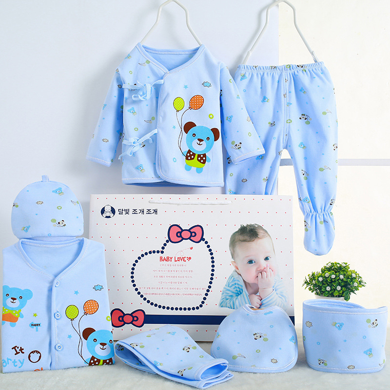 Vêtements pour nouveau-né, ensemble de 7 pièces10