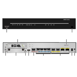 Netengine AR651-X8 02351RHF Enterprise Routers with 2*GE Combo WAN 4*GE <strong>LAN</strong> 2*USB3.0 High Performance with 4 <strong>LAN</strong> Ports