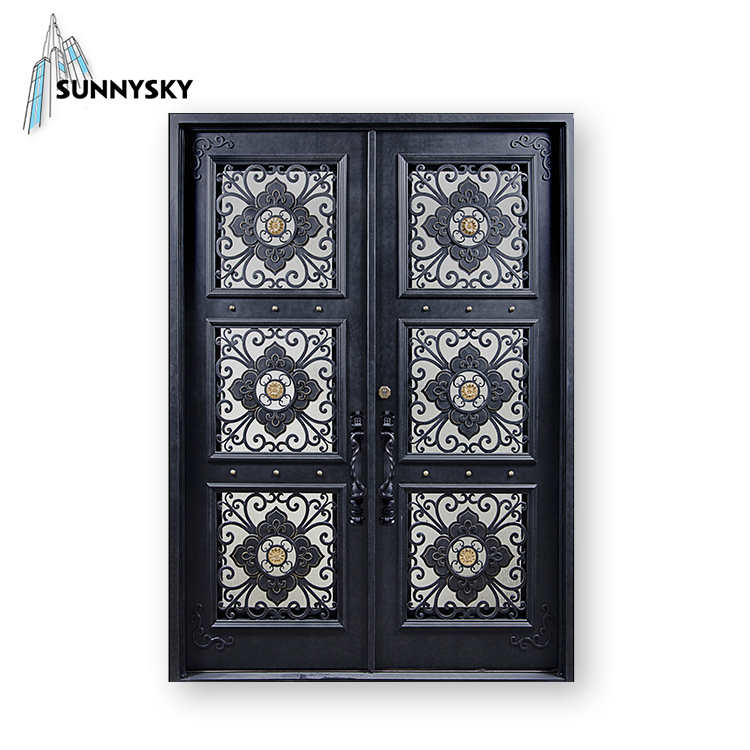 New iron grill window door designs exterior accordion doors sale
