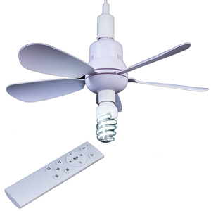 2025新款简易安装更换2.4G遥控智能灯小程序E27吊扇带灯家居 - Product Image 3