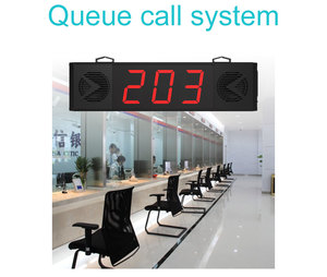 Anpassbares drahtloses Warteschlangen ruf system mit Sprach-und Tastatur anzeige für Restaurants Kranken häuser Cafés Kliniken - Product Image 4