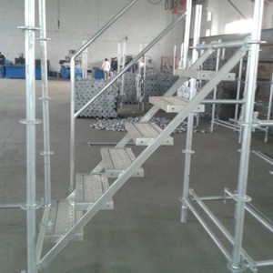 Materiale da costruzione scala scaletta <span class=keywords><strong>Ringlock</strong></span> ponteggi in acciaio per la costruzione