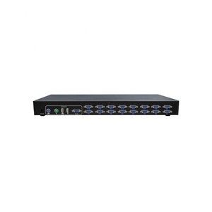 PINWEI 1080P 16 <strong>Input</strong> <strong>1</strong> <strong>Output</strong> 16x1 VGA <strong>KVM</strong> Switcher 16 Port VGA <strong>Switch</strong>