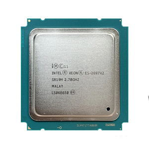 Intel Xeon E5-2697v2 E5 2697v2 E5 2697 v2 2.7 GHz oniki çekirdek yirmi dört iplik CPU işlemci 30M 130W LGA 2011 - Product Image 1