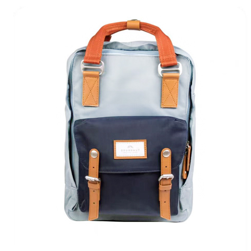 Blu denim lavato, misura normale 16l-borsa nuda