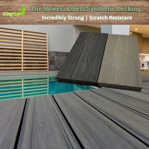 Outdoor PVC Foam <strong>Decking</strong> Board ASA Co-extrusion Third Generation Capstock <strong>Decking</strong> for Patio &amp; Balcony Use - Product Image 5