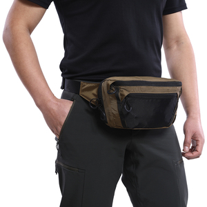 Molle chiến thuật ngực khai thác giấu Carry Fanny gói Eo Túi với bao da cho EDC sử dụng - Product Image 3