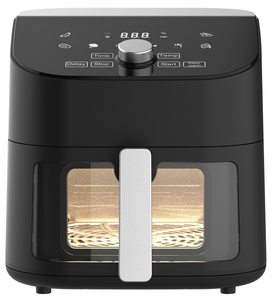Friggitrice cucina casa forno 1600W 6.5L friggitrici elettriche Cool Touch manico con friggitrice antiurto